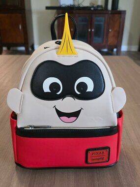 NWT! Loungefly Disney Pixar The Incredibles Jack Jack Backpack - Light Up Eyes!!